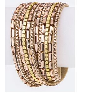 Beaded Wrap Bracelet New